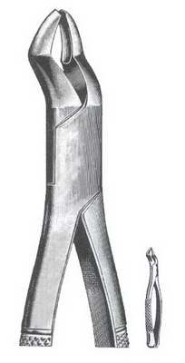 Upper molars straight handle DC-050-096