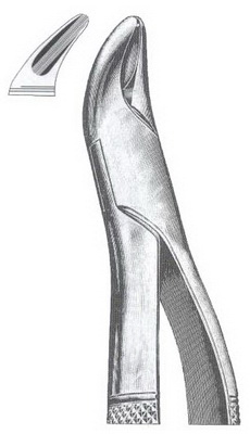 Tooth Extracting Forceps American Pattern DC-050-107